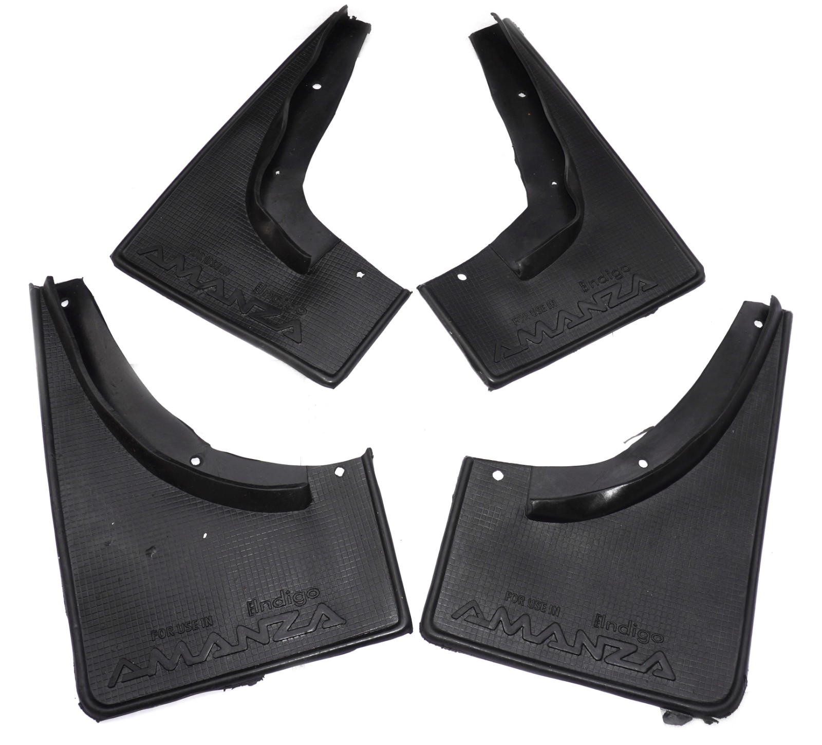 Mud Flap Set of 4 Compatible With Tata Indica Manza