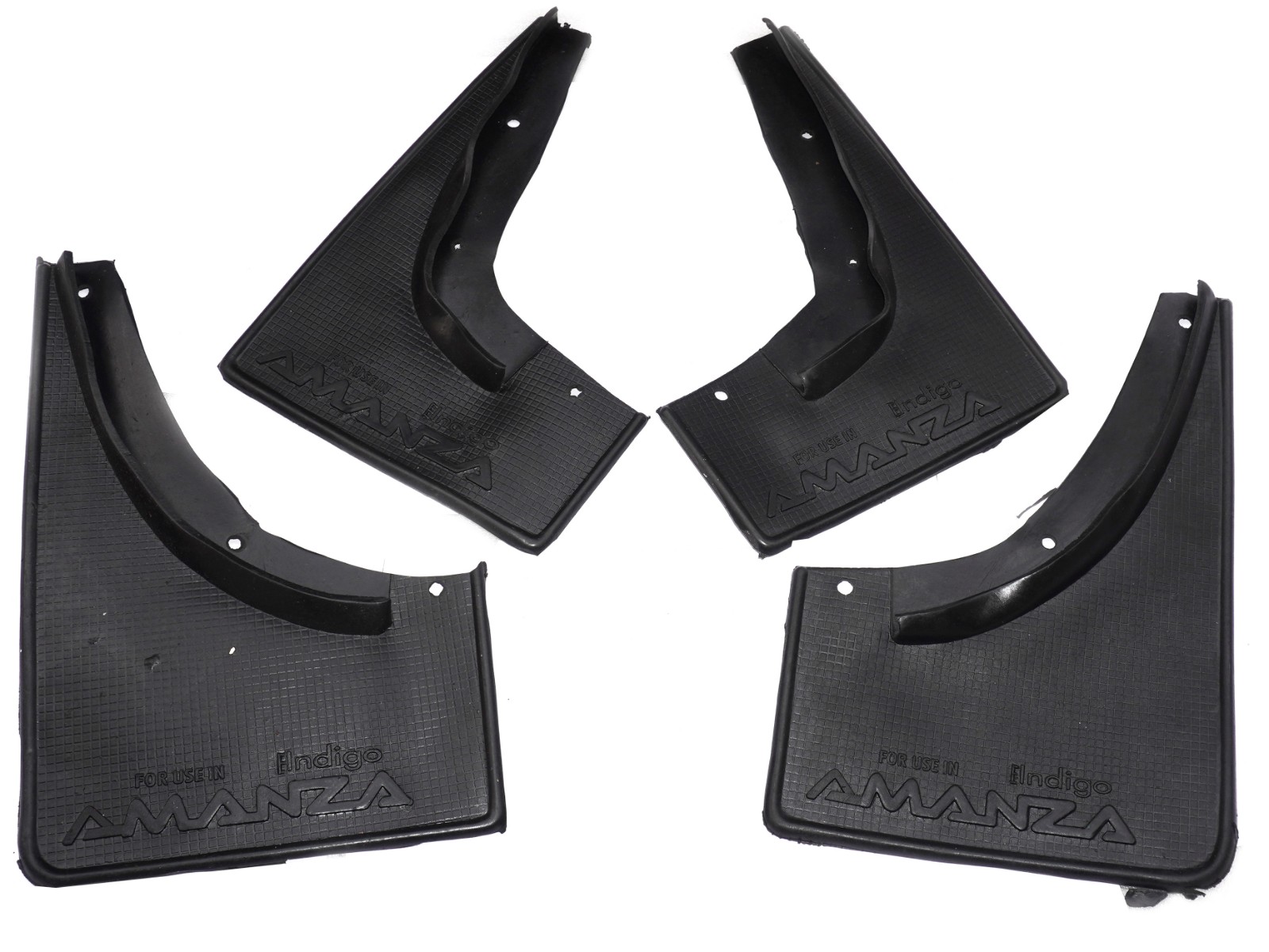 Mud Flap Set of 4 Compatible With Tata Indica Manza