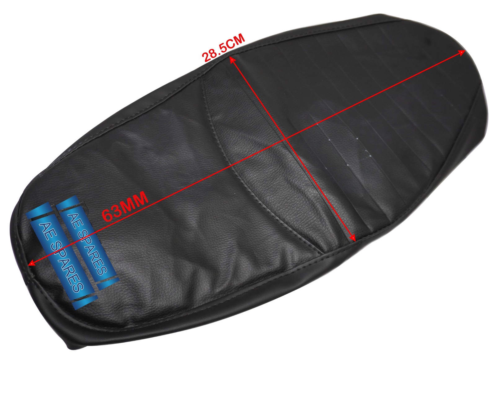 Front Seat Cover Black Fits For Royal Enfield Hunter 350