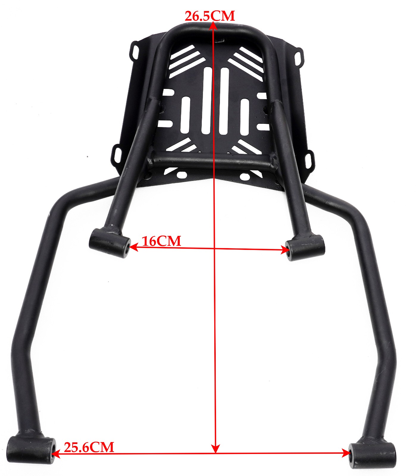 Black Luggage Carrier Rack For Royal Enfield Guerrilla 450