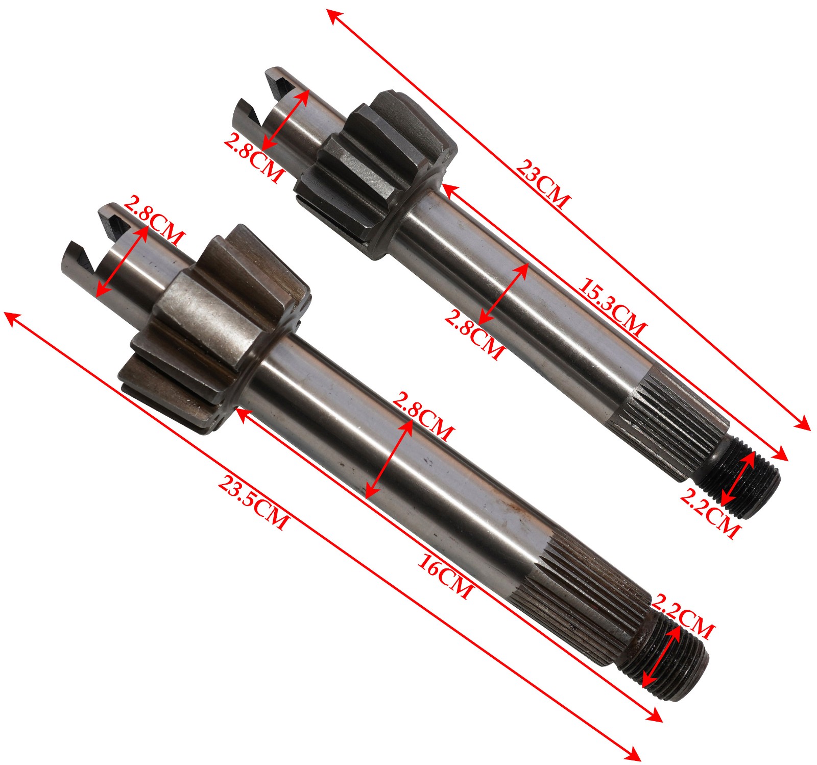 Primary & Secondary Sector Shaft Set For Ford 3000, 2600, 6600, 7200, 5000