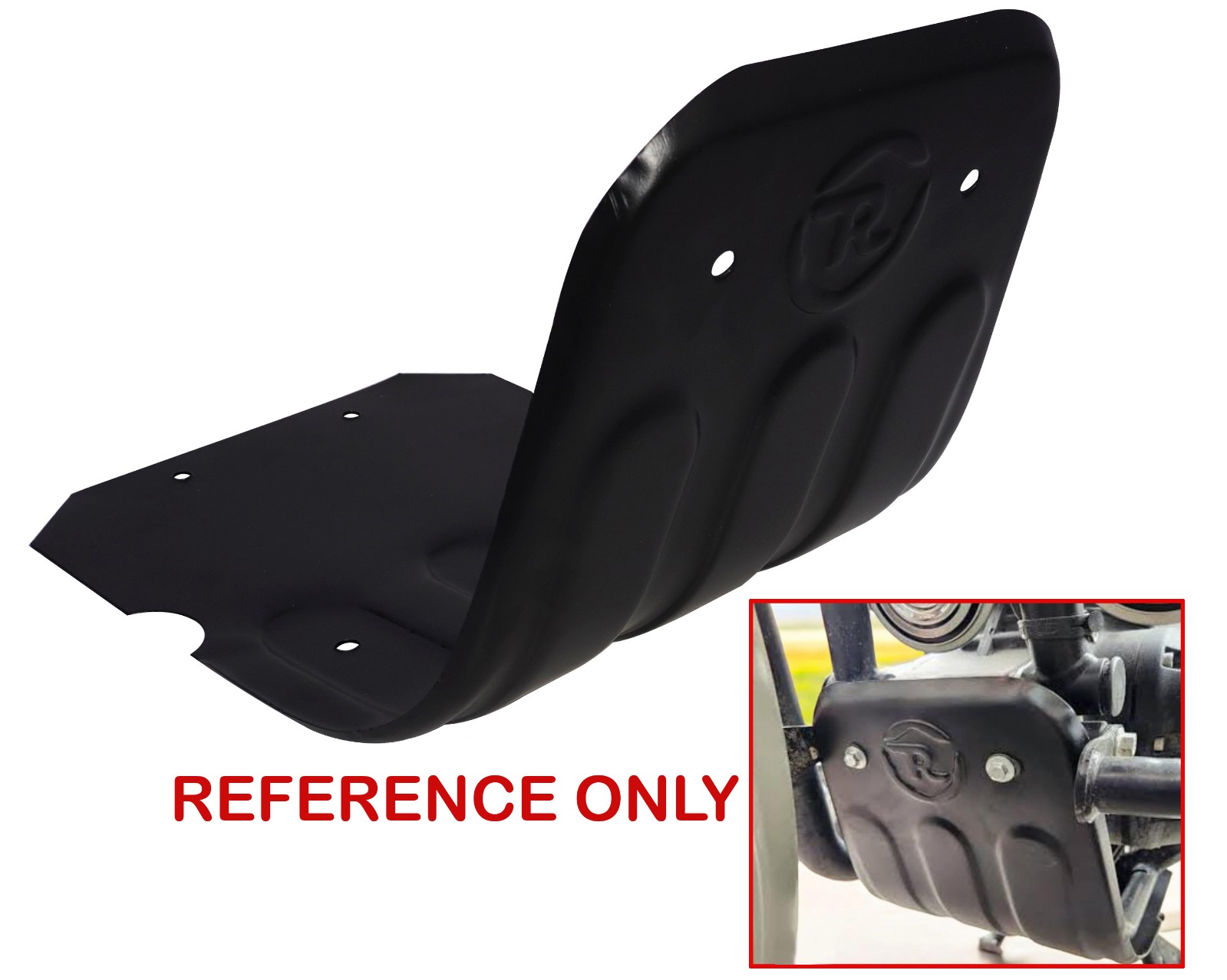 Sump Guard Black Fits For Royal Enfield New Classic Reborn 350 & Meteor 350