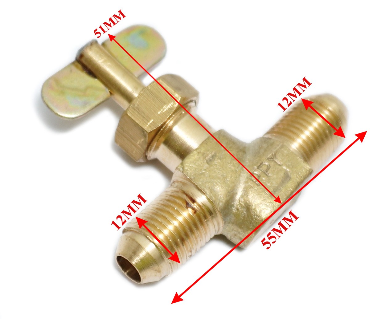 OEM Fuel Line Shut Off Valve For Mahindra 475, 485, 5005 Tractor 001099398R92