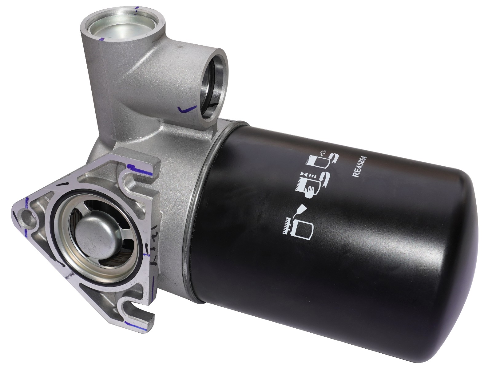 Genuine Hydraulic Oil Filter Assembly For John Deere 5E-850 5303 5725 RE72823