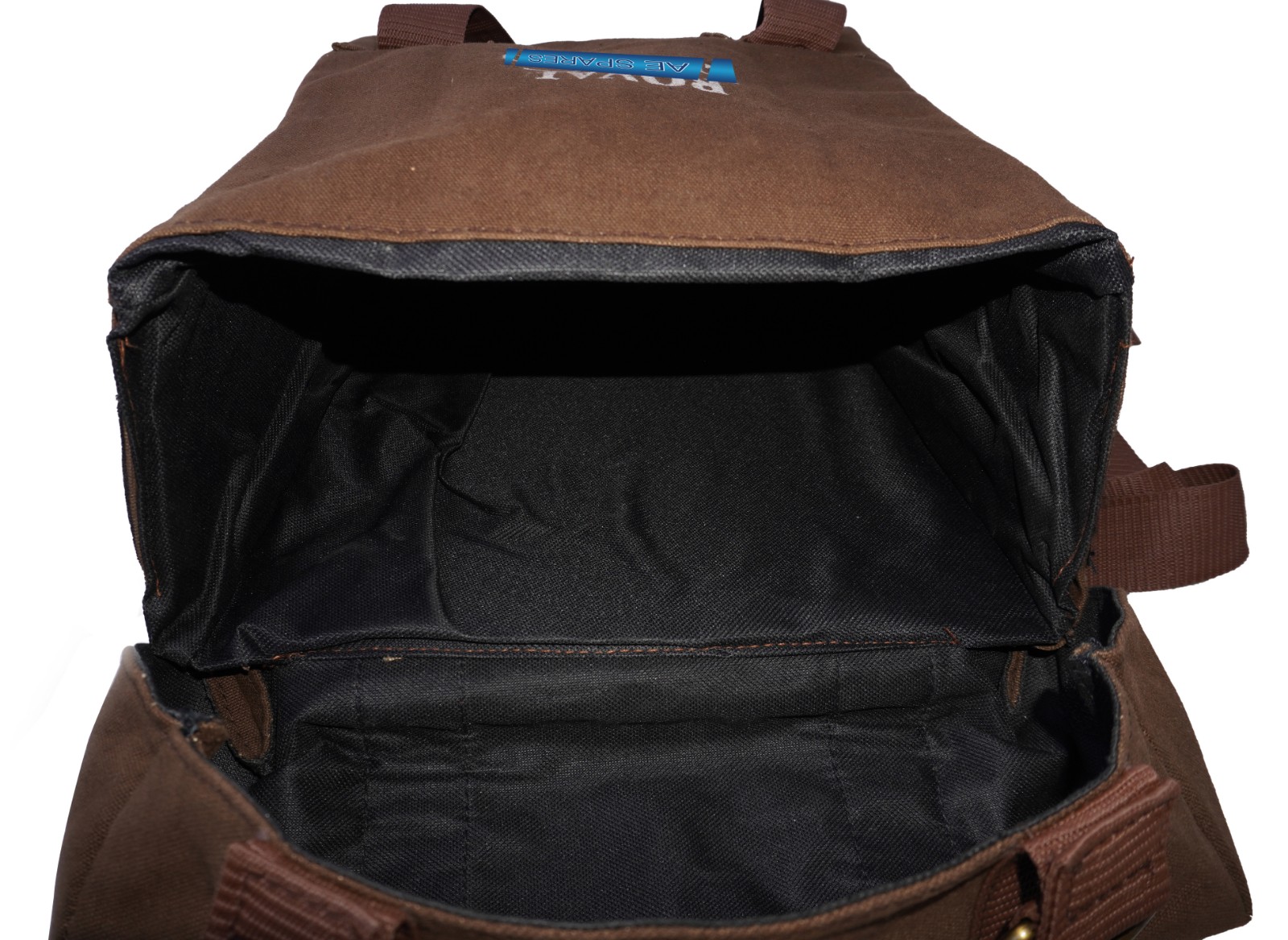Military Pannier Canvas Bag Brown Fits For Royal Enfield Classic 350 500