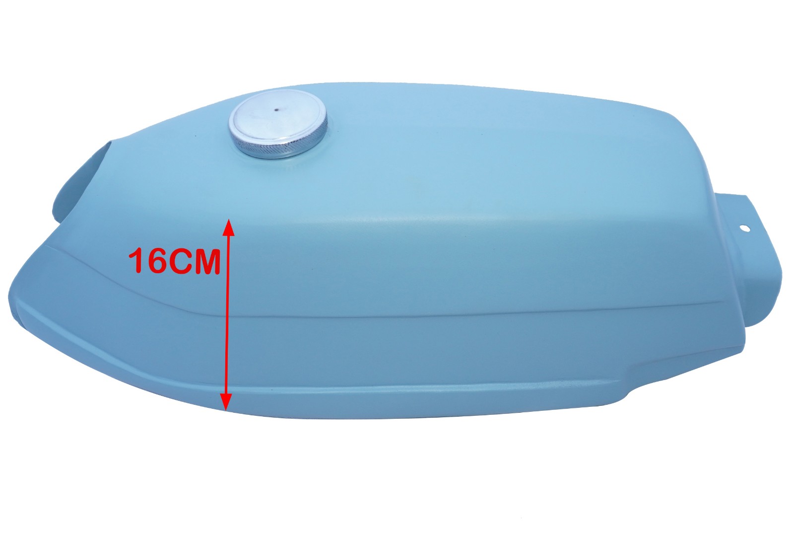 Steel Primer Coated Fuel Tank For Puch Magnum II ZA50 Moped 1980 Model