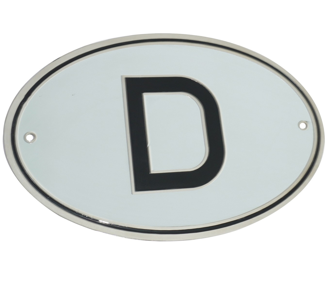 Oval Sticker Flag Country Code Bumper Decal Car Germany German D