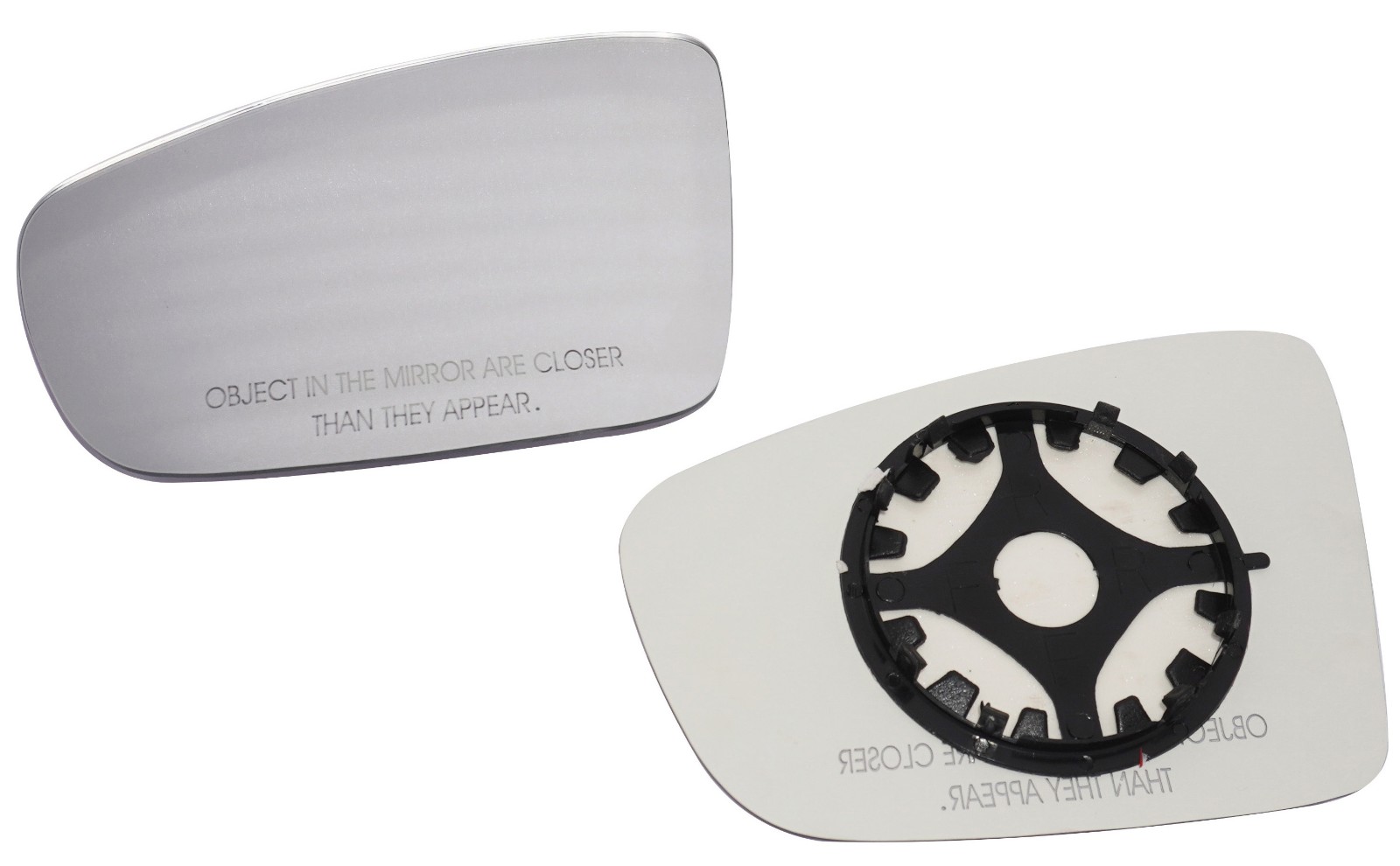 LH RH Rear View Convex Wing Door Mirror Glass With Base For Ford Eco-sports