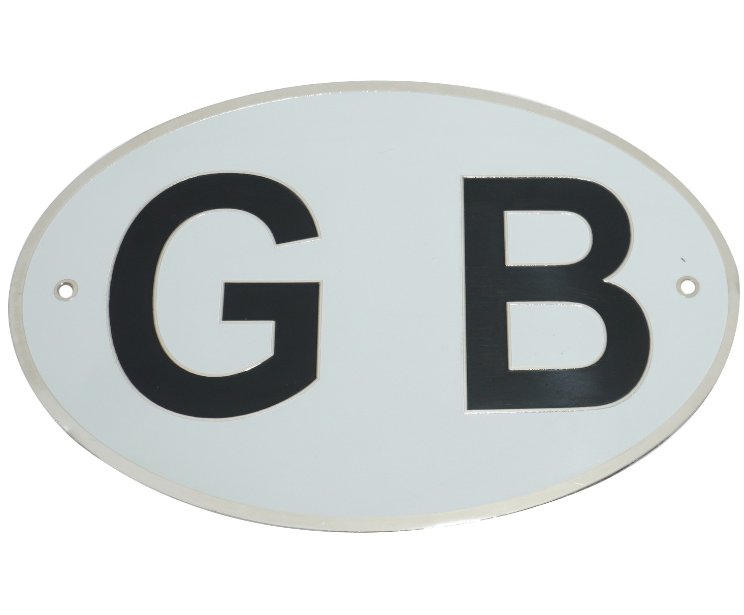 Oval Sticker Flag Country Code Bumper Decal Car Great Britain British GB