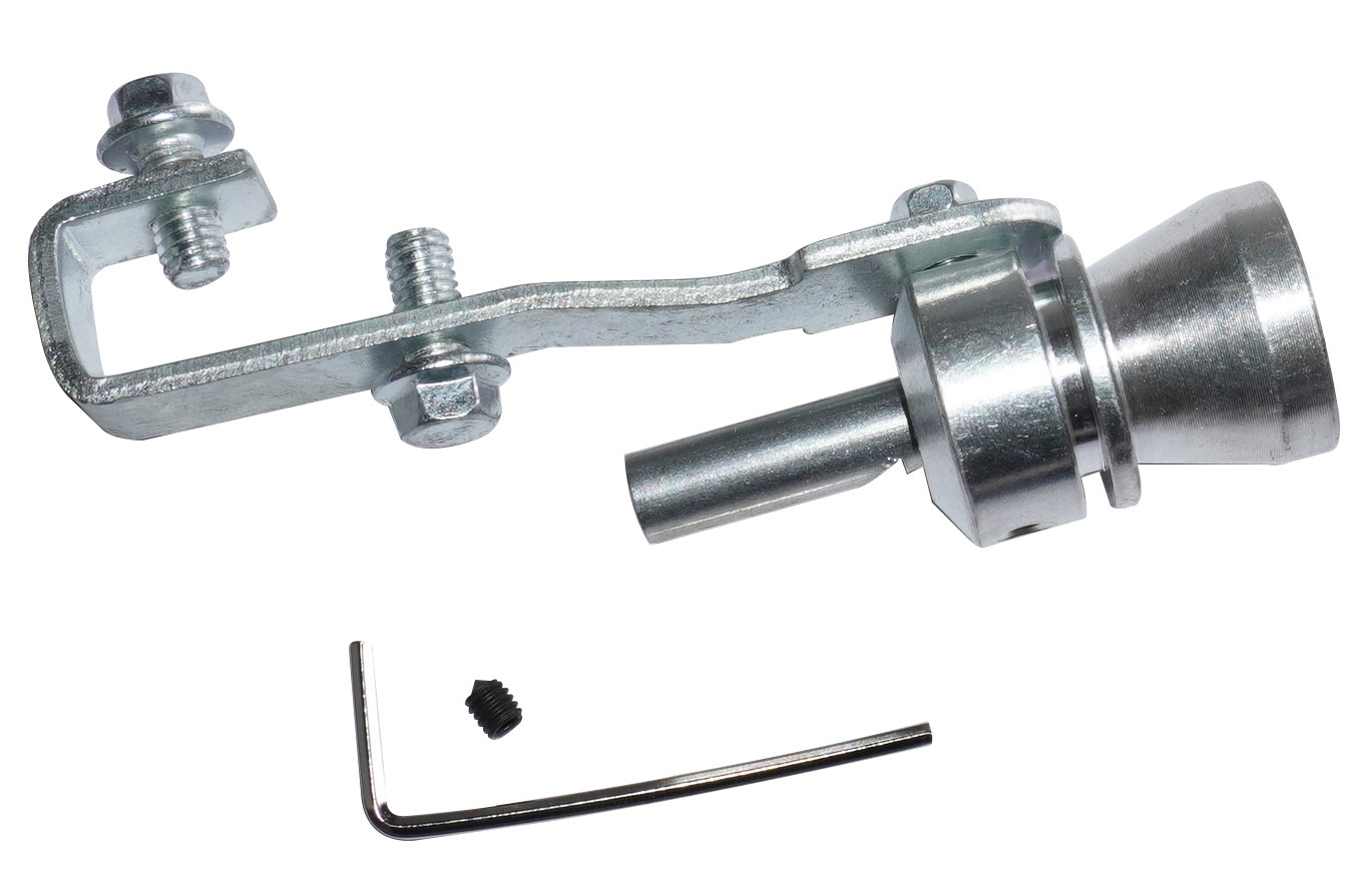 Turbo Type Sound Whistle Car Silencer Exhaust Silver For Suzuki Samurai SJ410