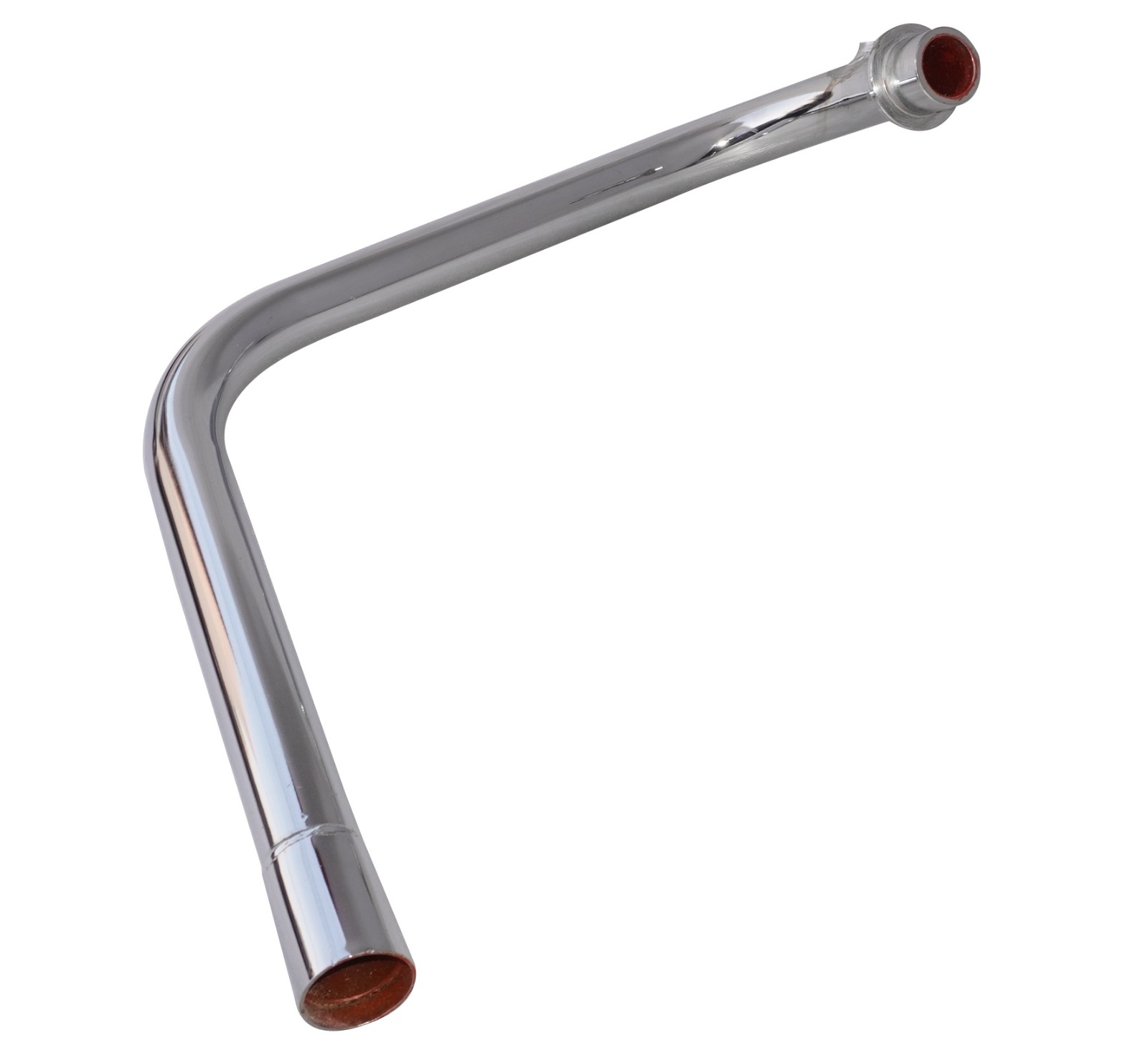 Short Bend Pipe Better Sound Chrome For Royal Enfield Classic Reborn Meteor 350