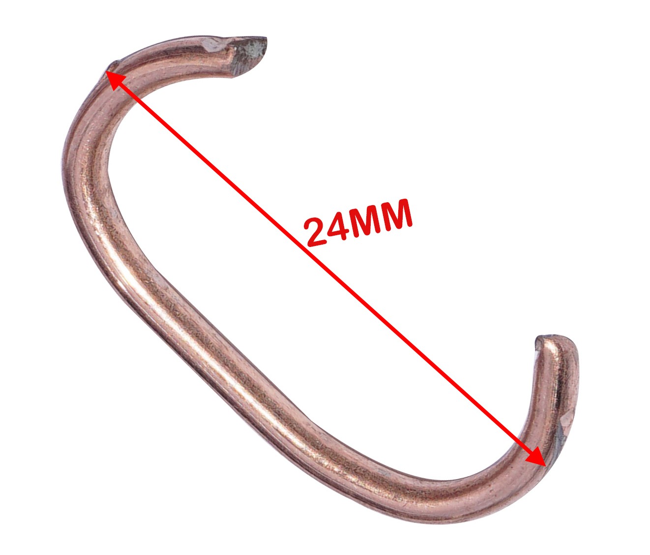 Hog Rings C-Clips / Upholstery Clips Set of 100 Units For Car Seat, Fence, Cages