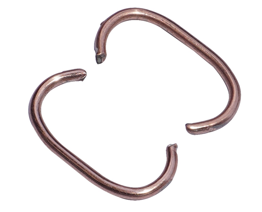 Hog Rings C-Clips / Upholstery Clips Set of 100 Units For Car Seat, Fence, Cages