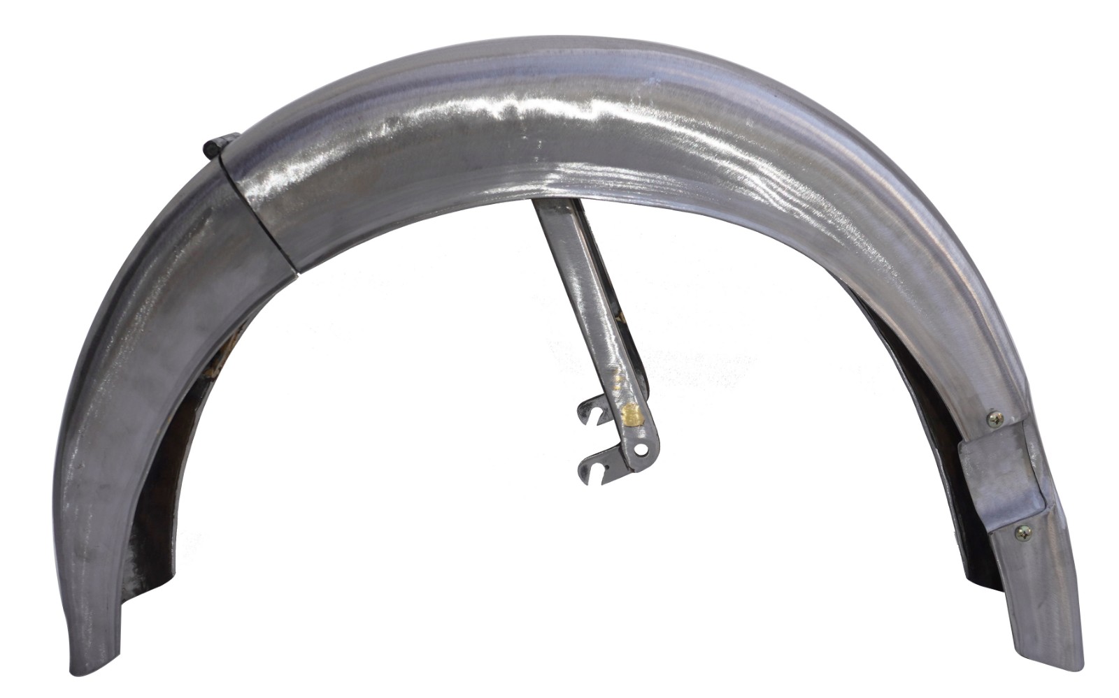 Front & Rear Mudguard Fender Set With Stays Raw Steel Fits For BMW R25/3