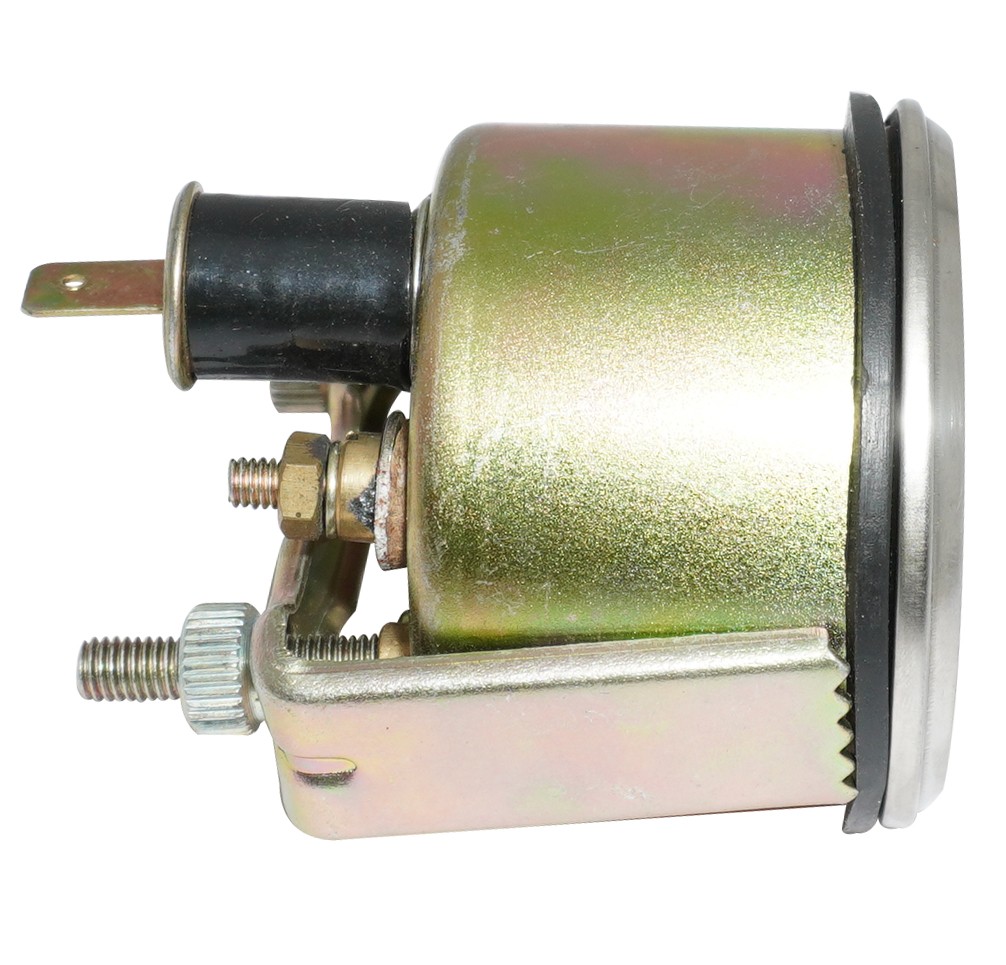 Ancillary Battery Voltmeter Volt Gauge Chrome Rim White Face