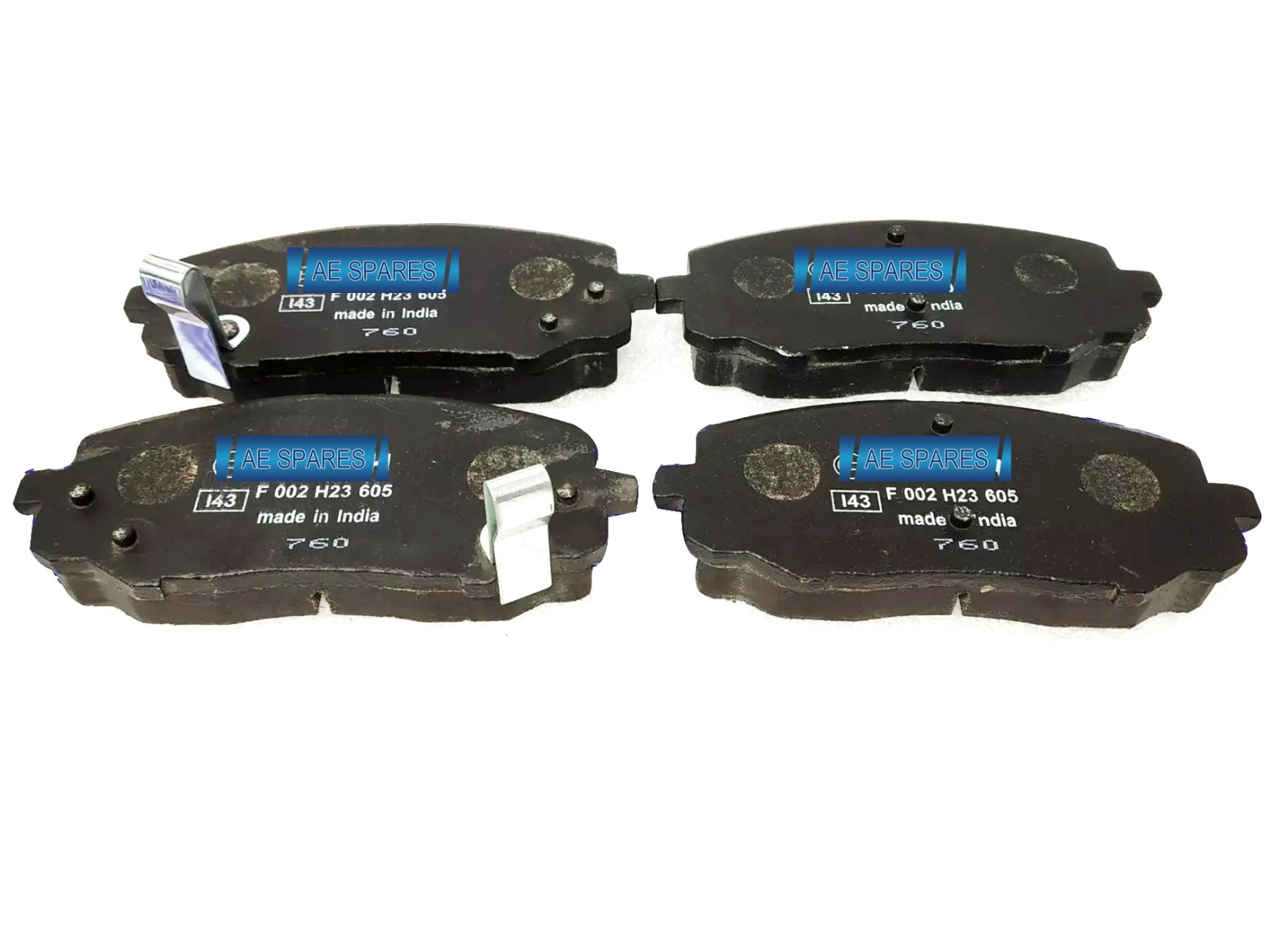 Front Brake Pad Set For Hyundai I10 2007-2013, I20 2008-2014 F002H23605