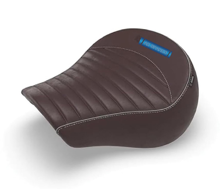Brown Touring Rider Seat For Royal Enfield New Classic Reborn 350cc KXA00070