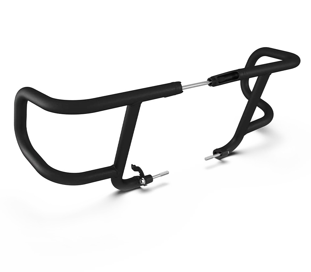 Black Airfly Evo Engine Guard For Royal Enfield Super Meteor 650 Shotgun 650