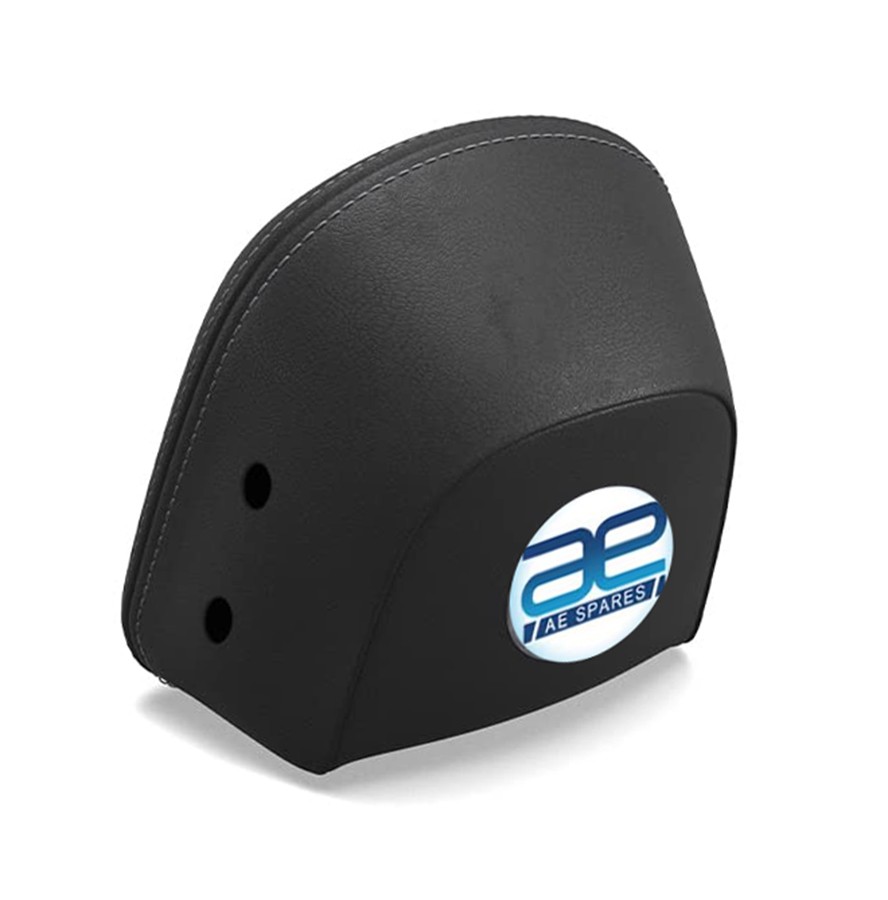Black Passenger Backrest Pad for Royal Enfield Super Meteor 650cc KXA00208