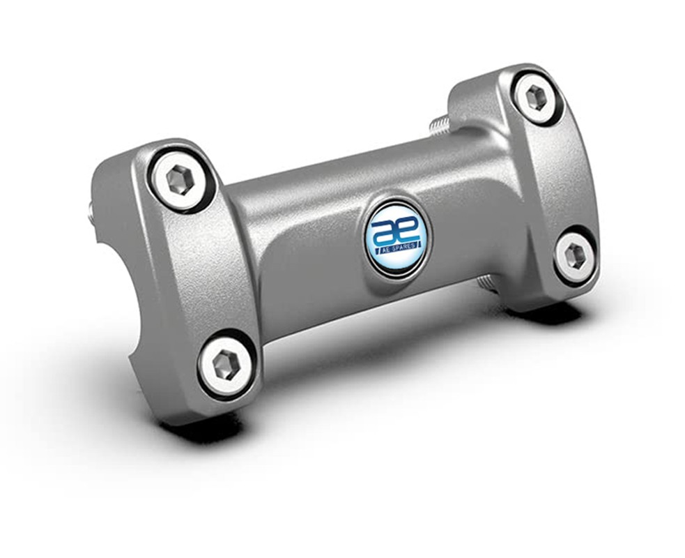 Silver Handlebar Clamp Fits For Royal Enfield Super Meteor 650 KXA00220