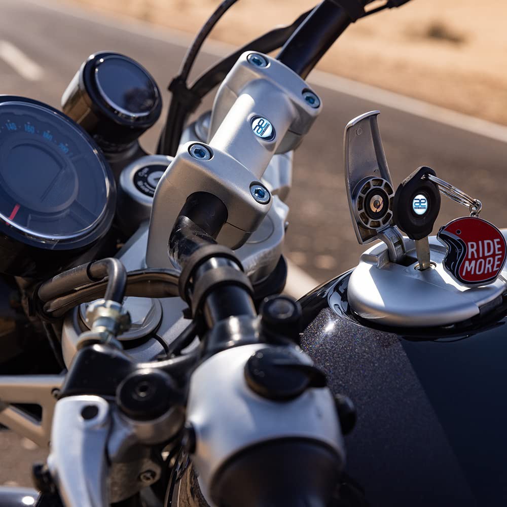 Silver Handlebar Clamp Fits For Royal Enfield Super Meteor 650 KXA00220