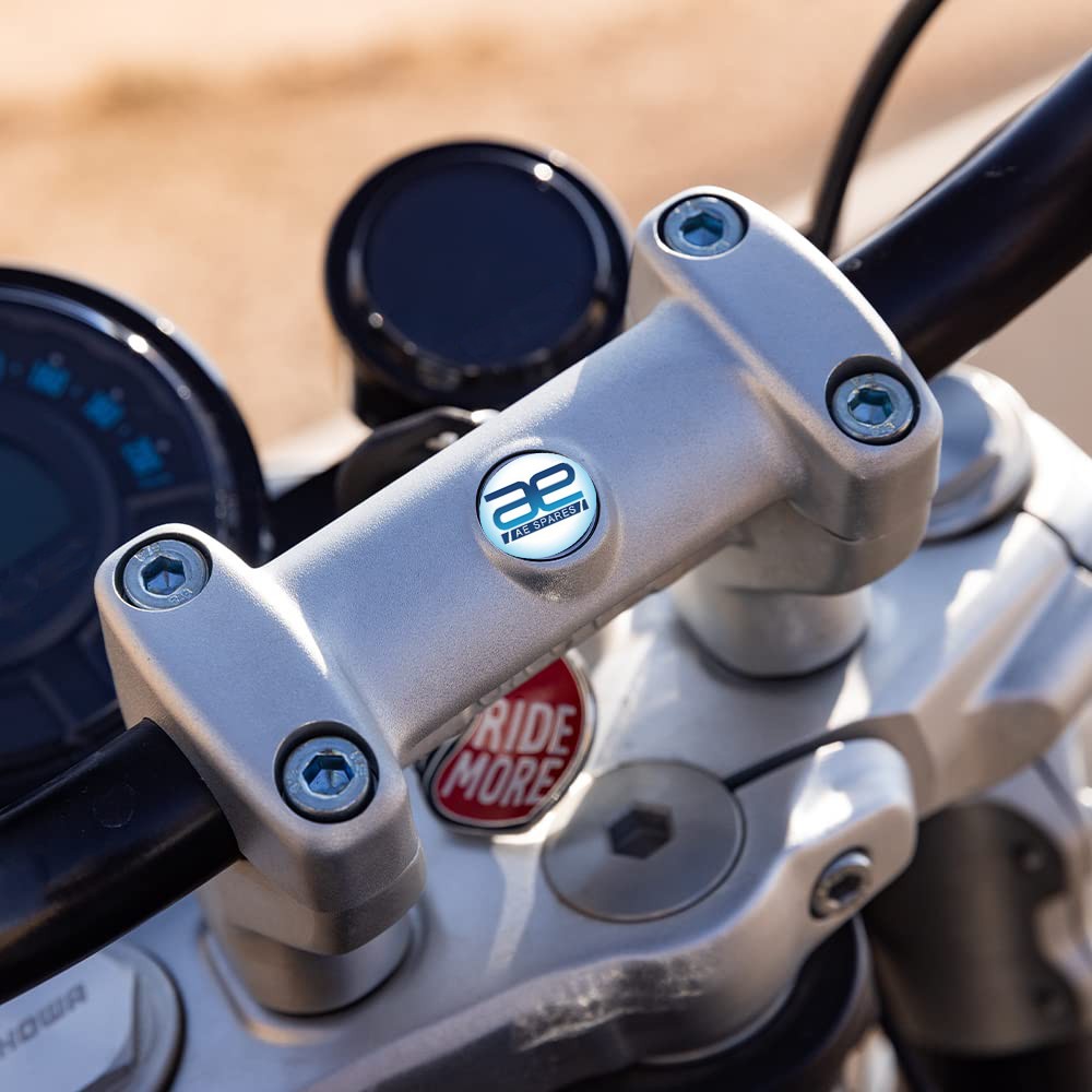 Silver Handlebar Clamp Fits For Royal Enfield Super Meteor 650 KXA00220