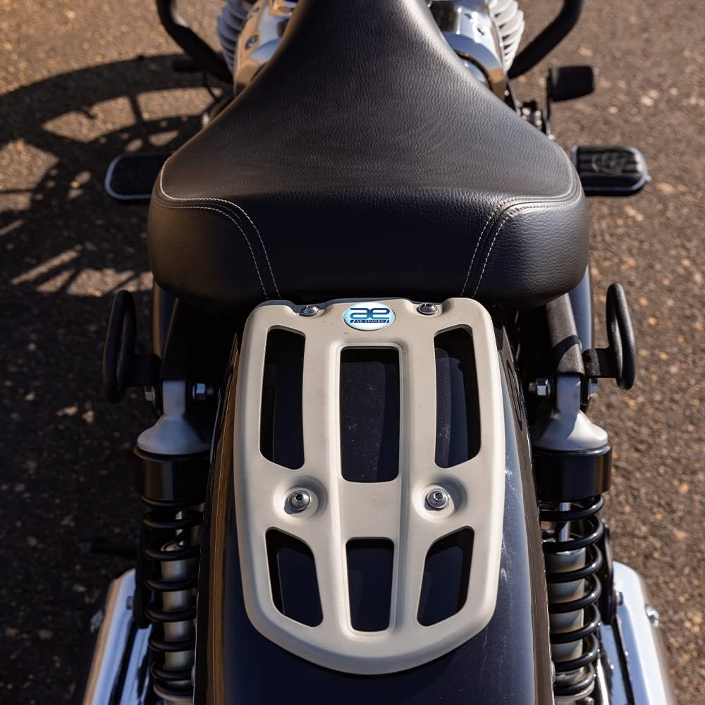 Silver Solo Finisher Fits For Royal Enfield Super Meteor 650 KXA00222