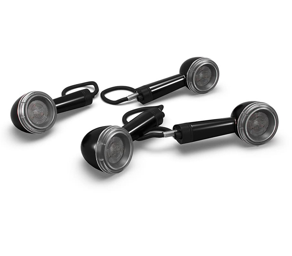 Black LED Indicators For Royal Enfield Super Meteor 650 Shotgun 650 KXA00248