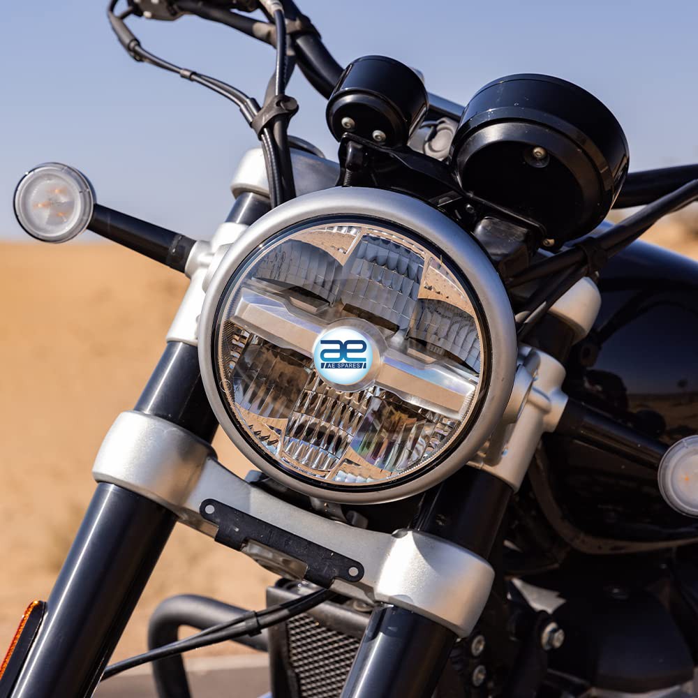 Black LED Indicators For Royal Enfield Super Meteor 650 Shotgun 650 KXA00248