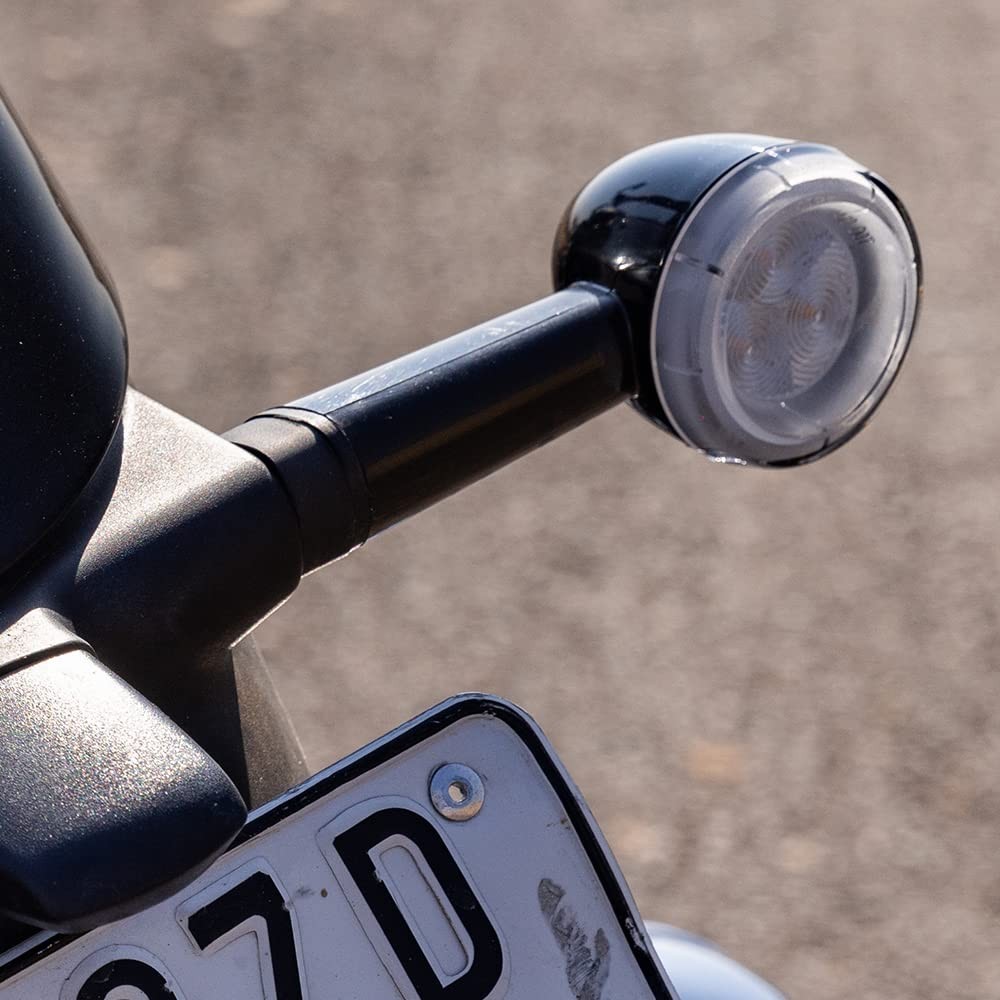 Black LED Indicators For Royal Enfield Super Meteor 650 Shotgun 650 KXA00248