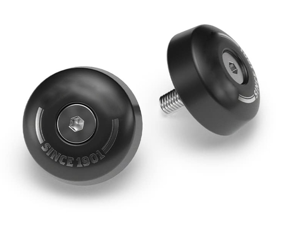 Black Bar End Finisher Set For Royal Enfield Super Meteor Shotgun 650 KXA00271