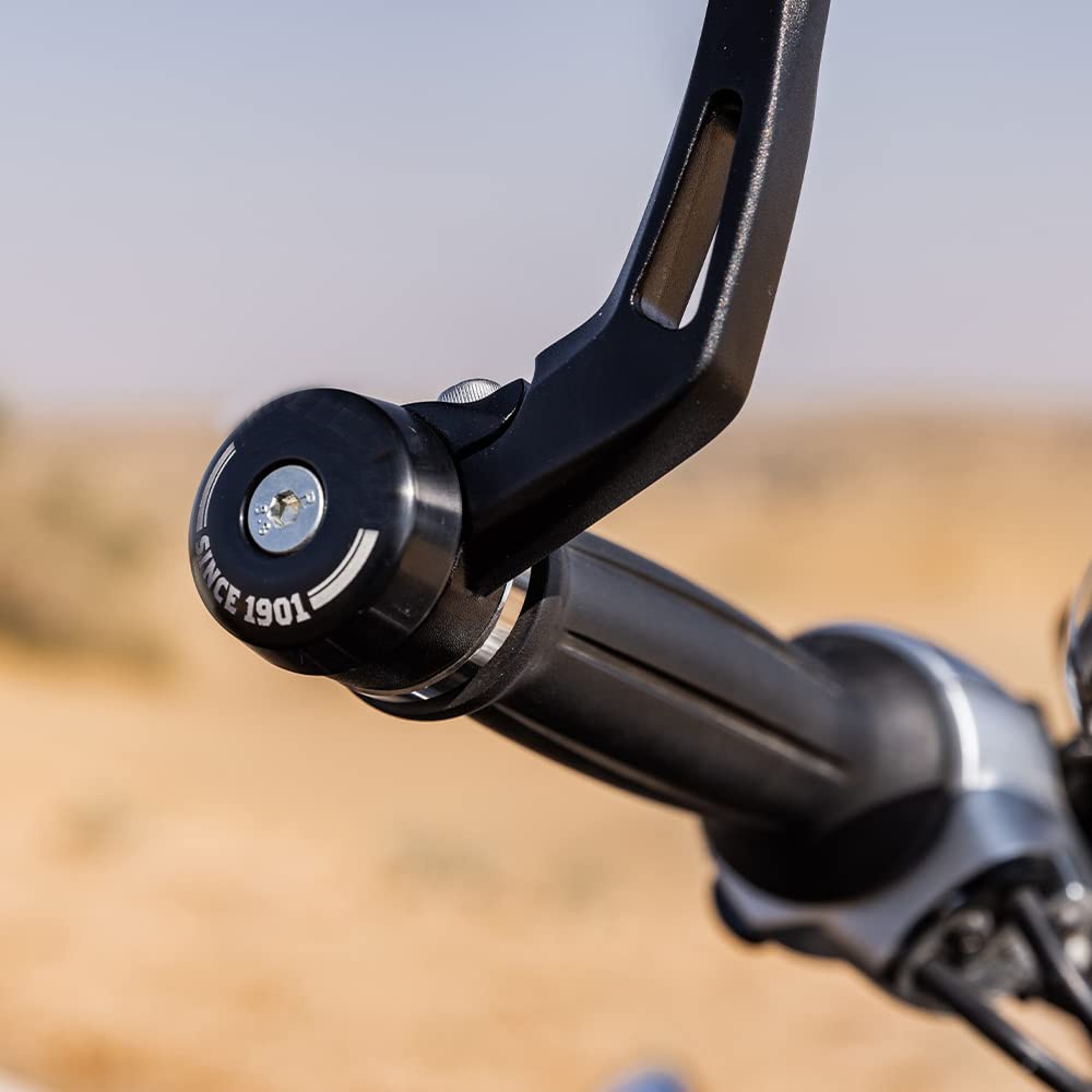 Black Bar End Finisher Set For Royal Enfield Super Meteor Shotgun 650 KXA00271