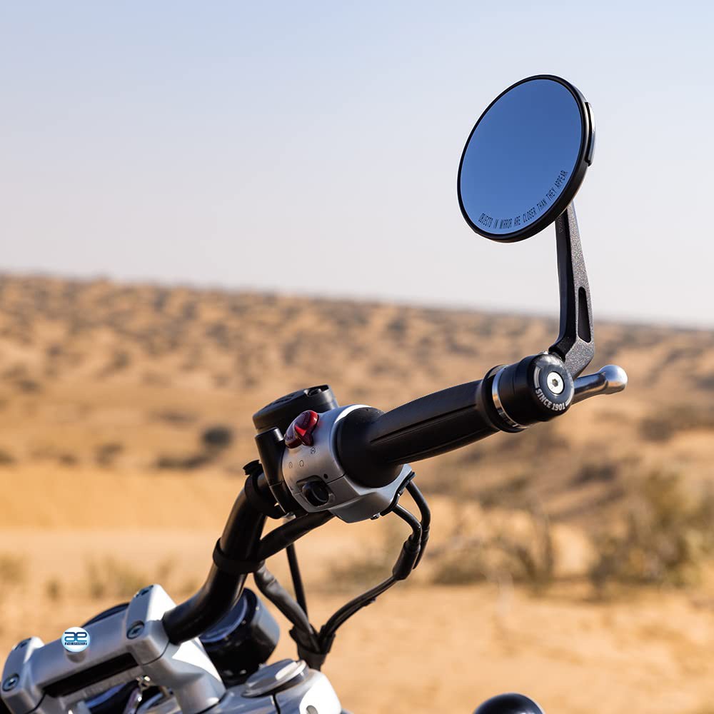 Bar End Mirror Mount Set For Royal Enfield Super Meteor 650 Shotgun 650 KXA00277