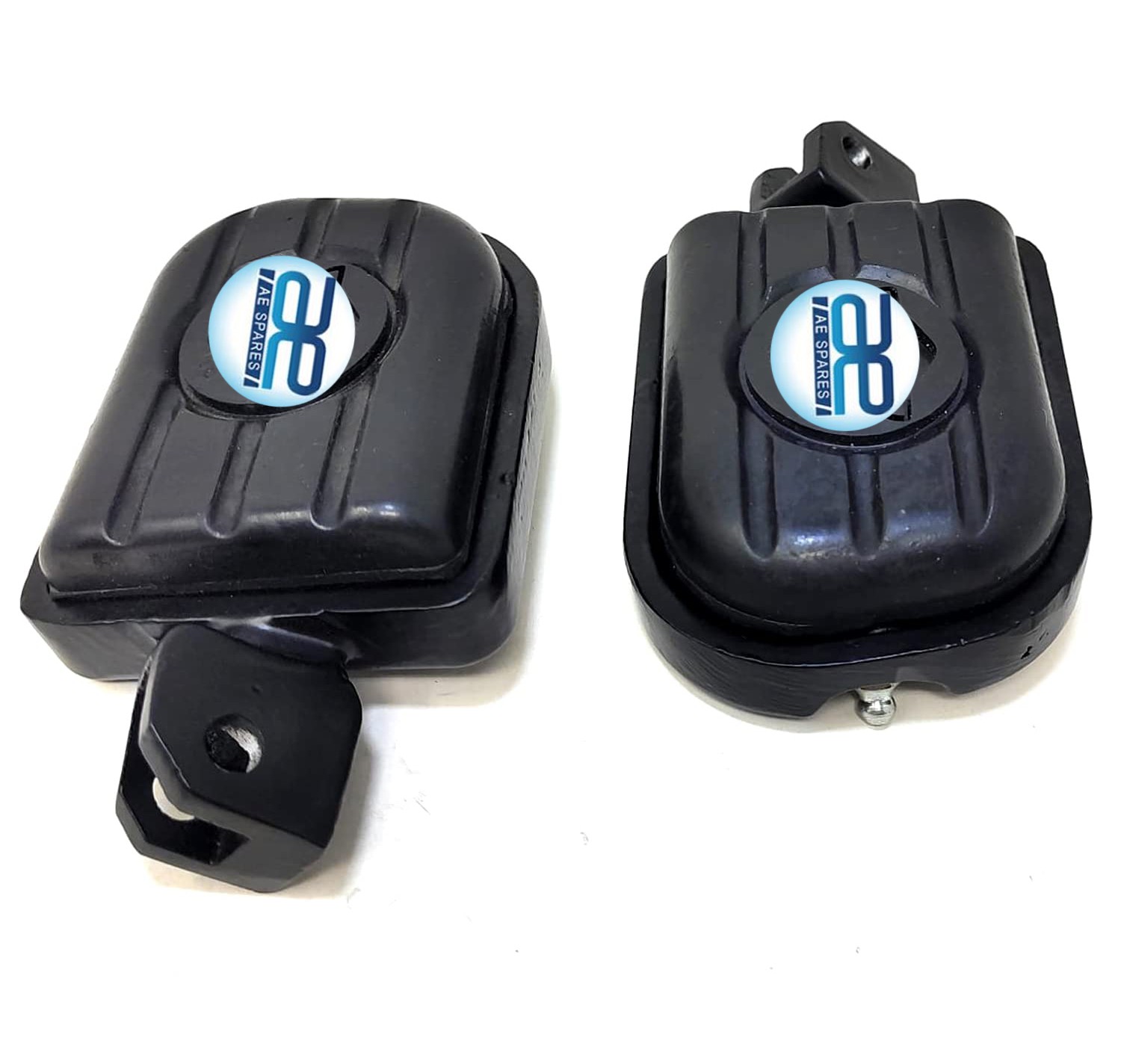 Black Deluxe Foot Pegs For Royal Enfield Goan Classic New Reborn Bullet 350