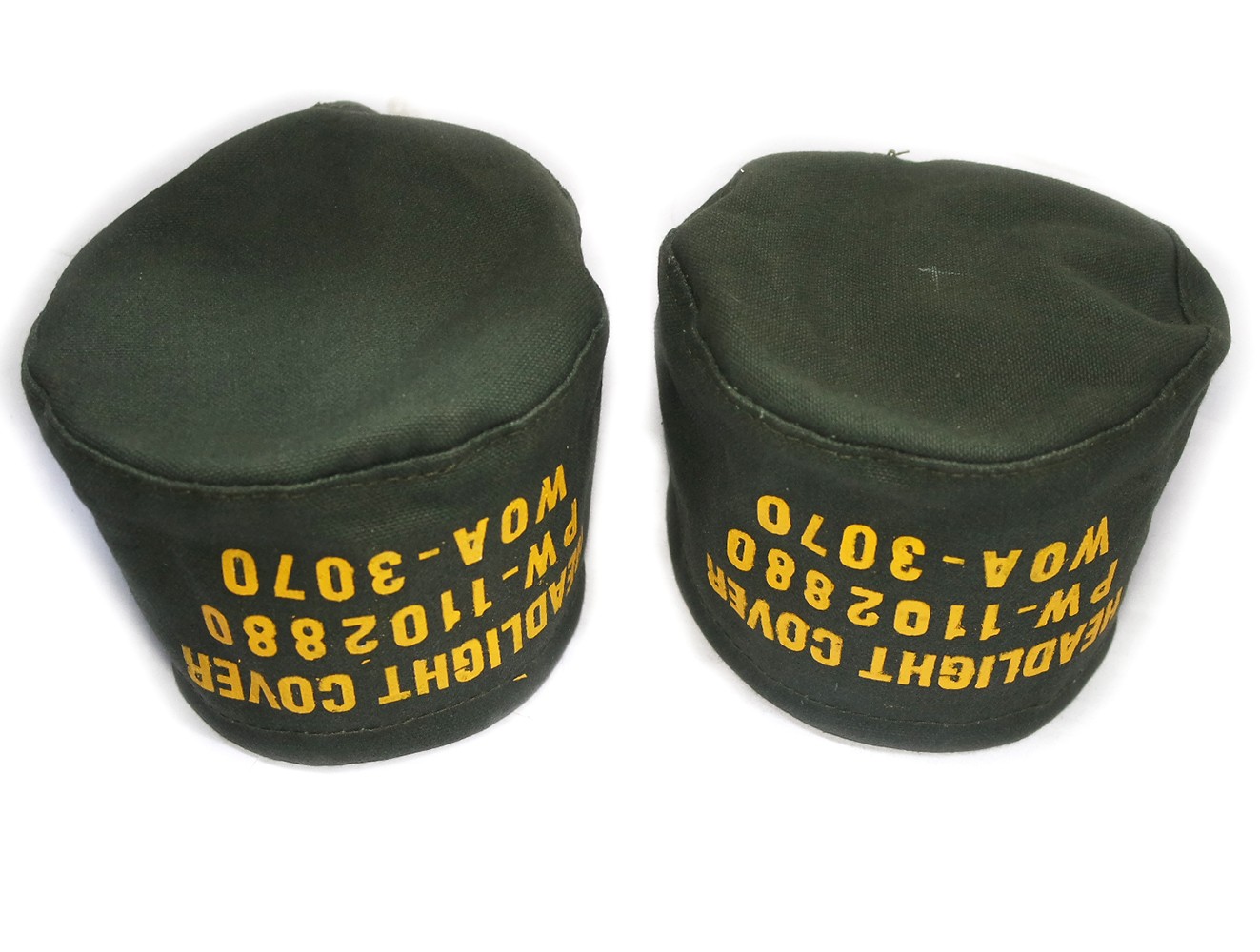 Front Headlight Cover Set of 2 Military Green For Willys Jeeps MB Ford Gpw