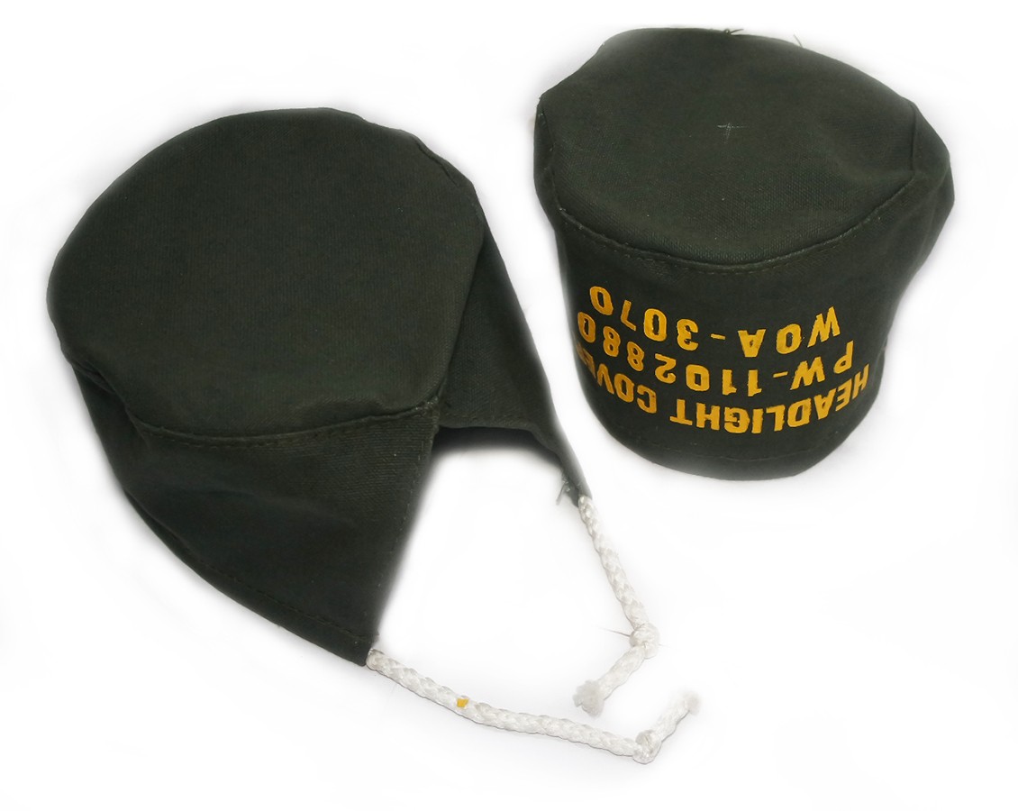 Front Headlight Cover Set of 2 Military Green For Willys Jeeps MB Ford Gpw