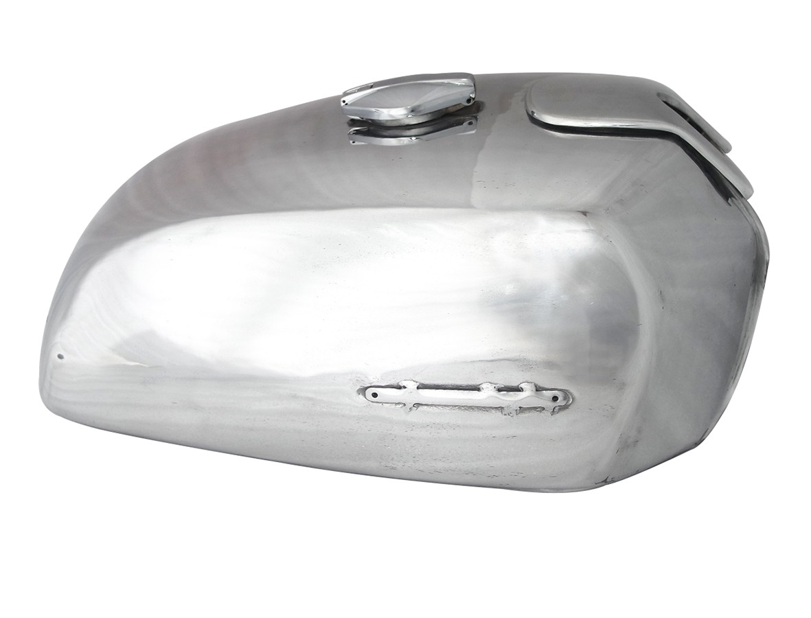 Fuel Gas Petrol Tank Aluminium For Suzuki GT 500 Motorcycle