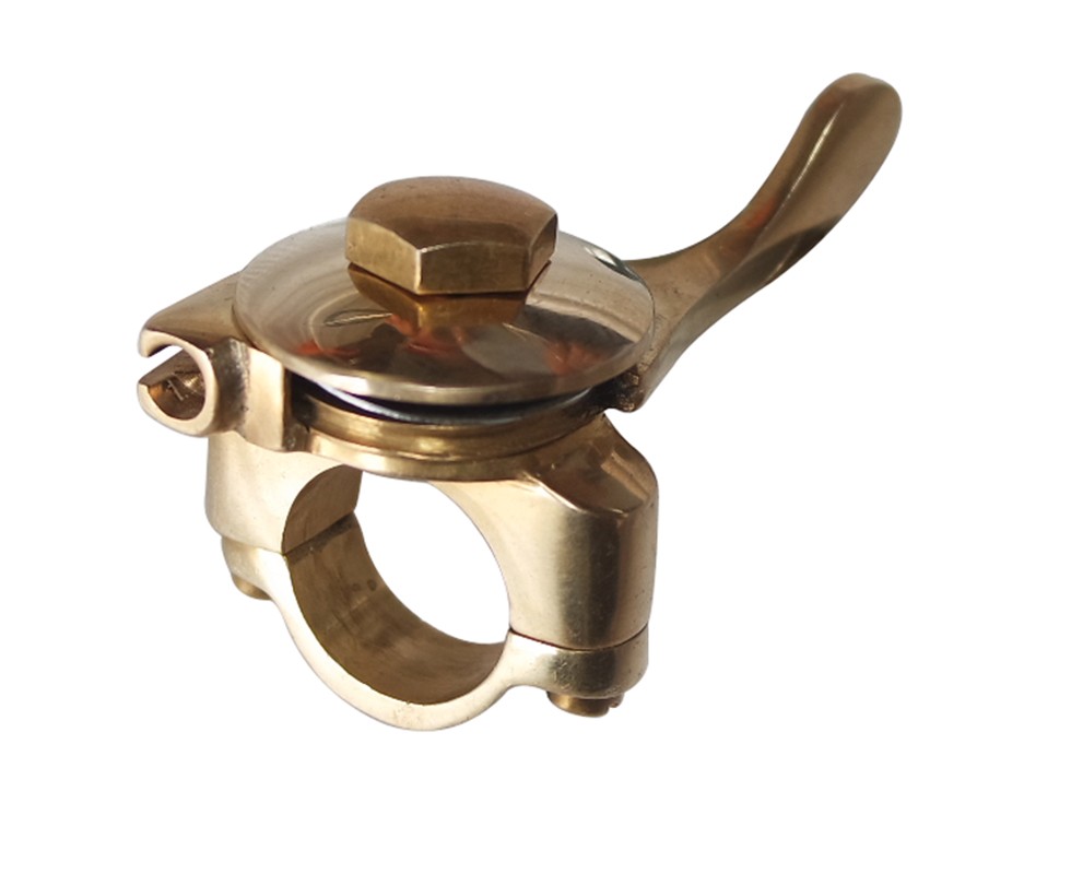 Air Choke Mag Lever Brass RH Side Set 7/8" Handlebar For NORTON BSA TRIUMPH