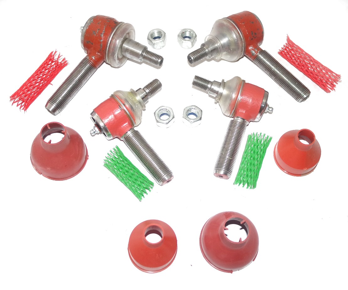 Front & Rear Track Tie Rod End Set For Massey Ferguson 35,135,145,155,240,250