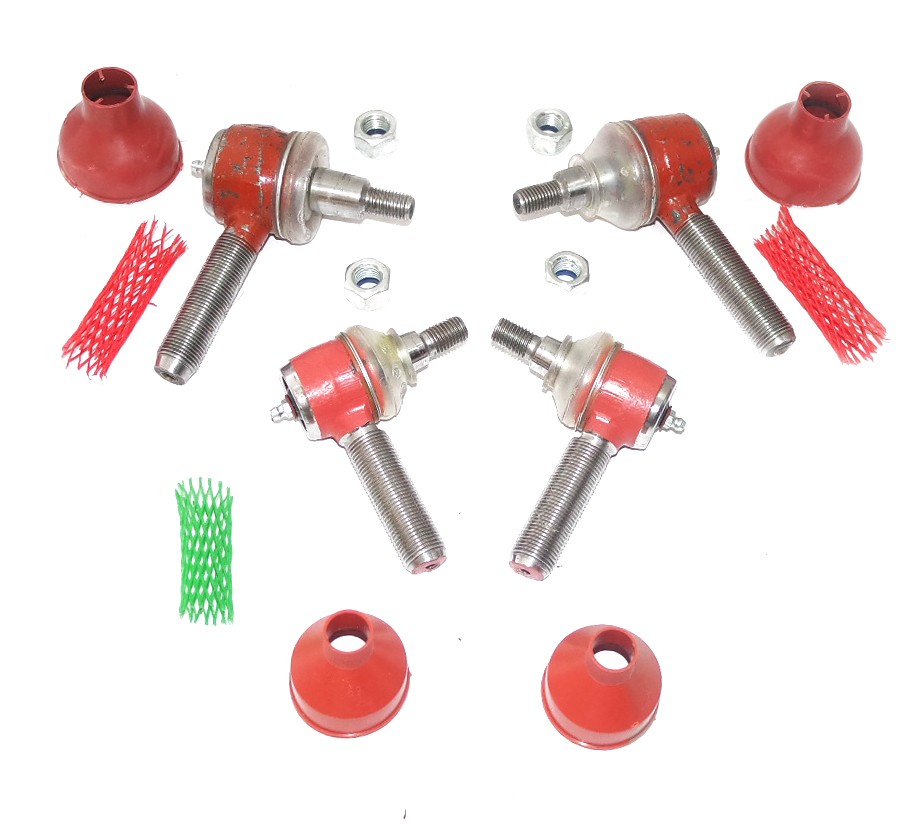 Front & Rear Track Tie Rod End Set For Massey Ferguson 35,135,145,155,240,250