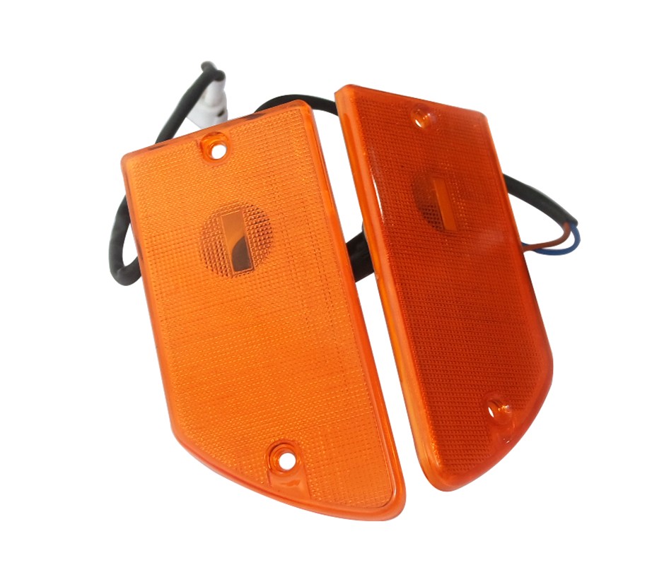 Turn Signal Side Indicator Lamp Light Set For Mahindra Bolero 0028355, 0028354