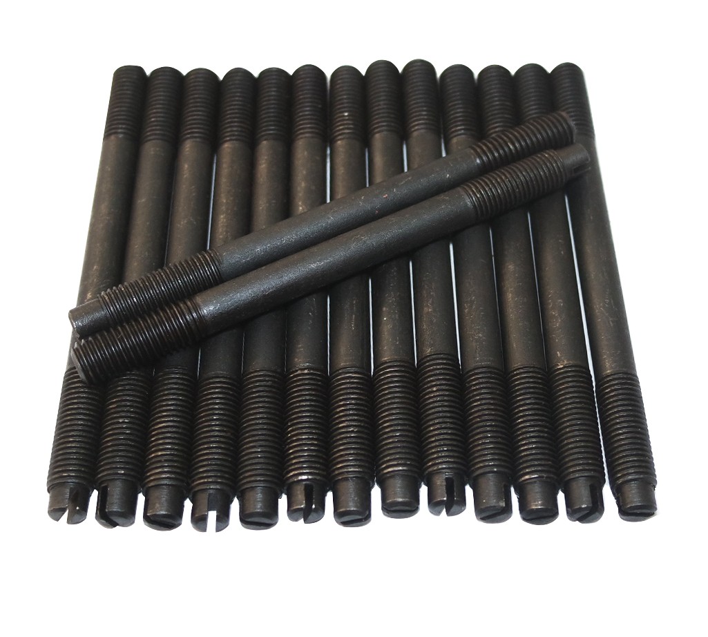 134 L Head Cylinder Head Stud & Nut Set for Willys Jeeps MB CJ2A CJ3A 1941-63