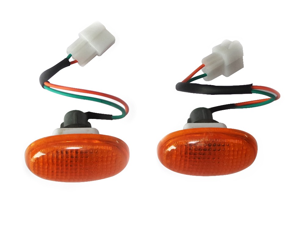 Turn Signal Side Indicator Lamp Light Set For Chevrolet Beat & Spark