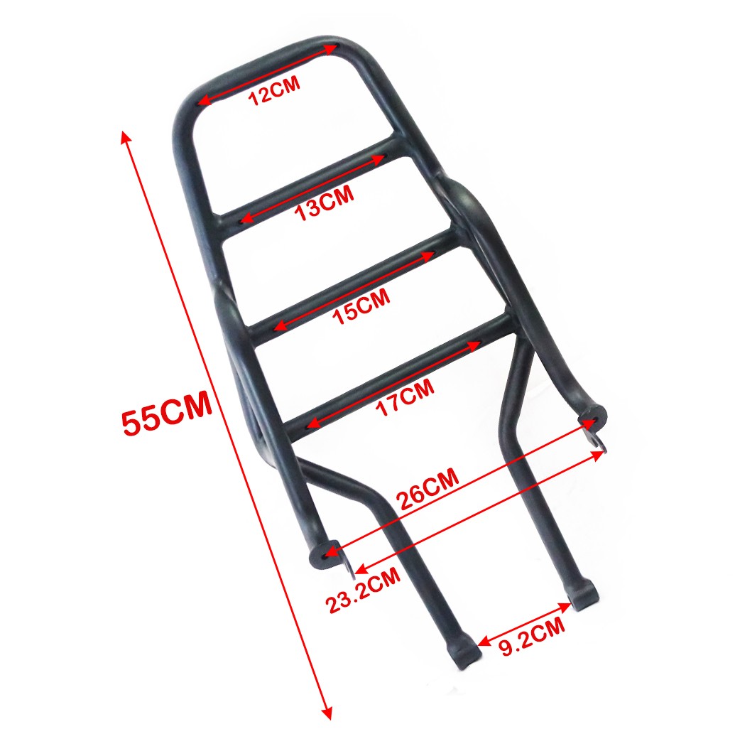 Rear Luggage Rack Carrier Black Fits For Royal Enfield New Classic Reborn 350cc
