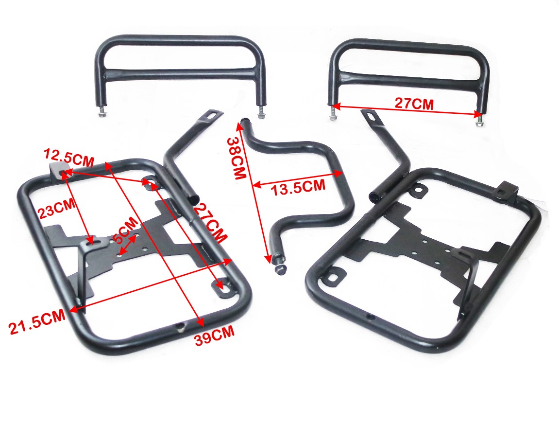 Saddle Stay Steel Black Fits For Royal Enfield Himalayan 450