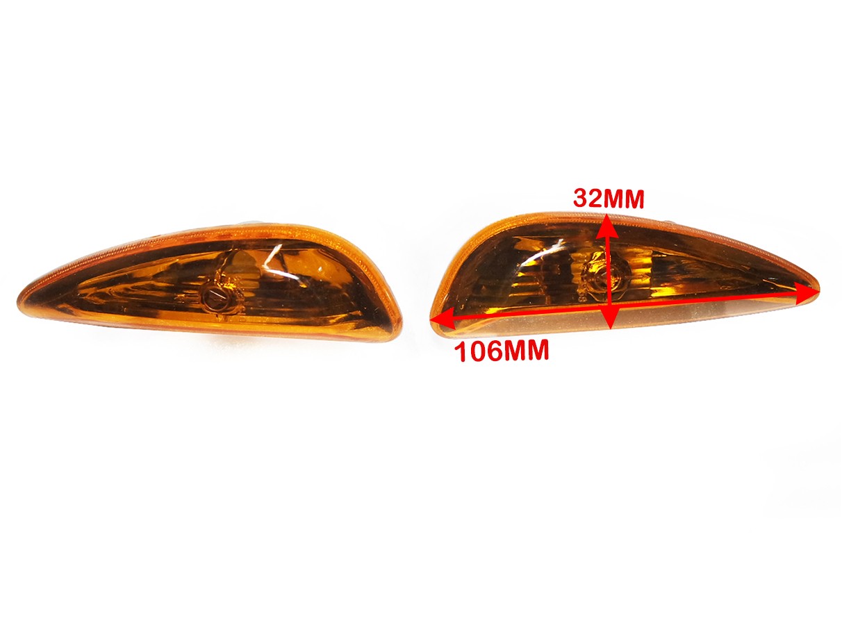Turn Signal Side Indicator Lamp Light Set Amber Fits For Hyundai i20 923041J000