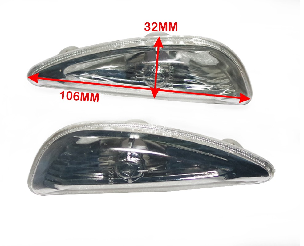 Turn Signal Side Indicator Lamp Light Set Clear Fits For Hyundai i20 923021J000