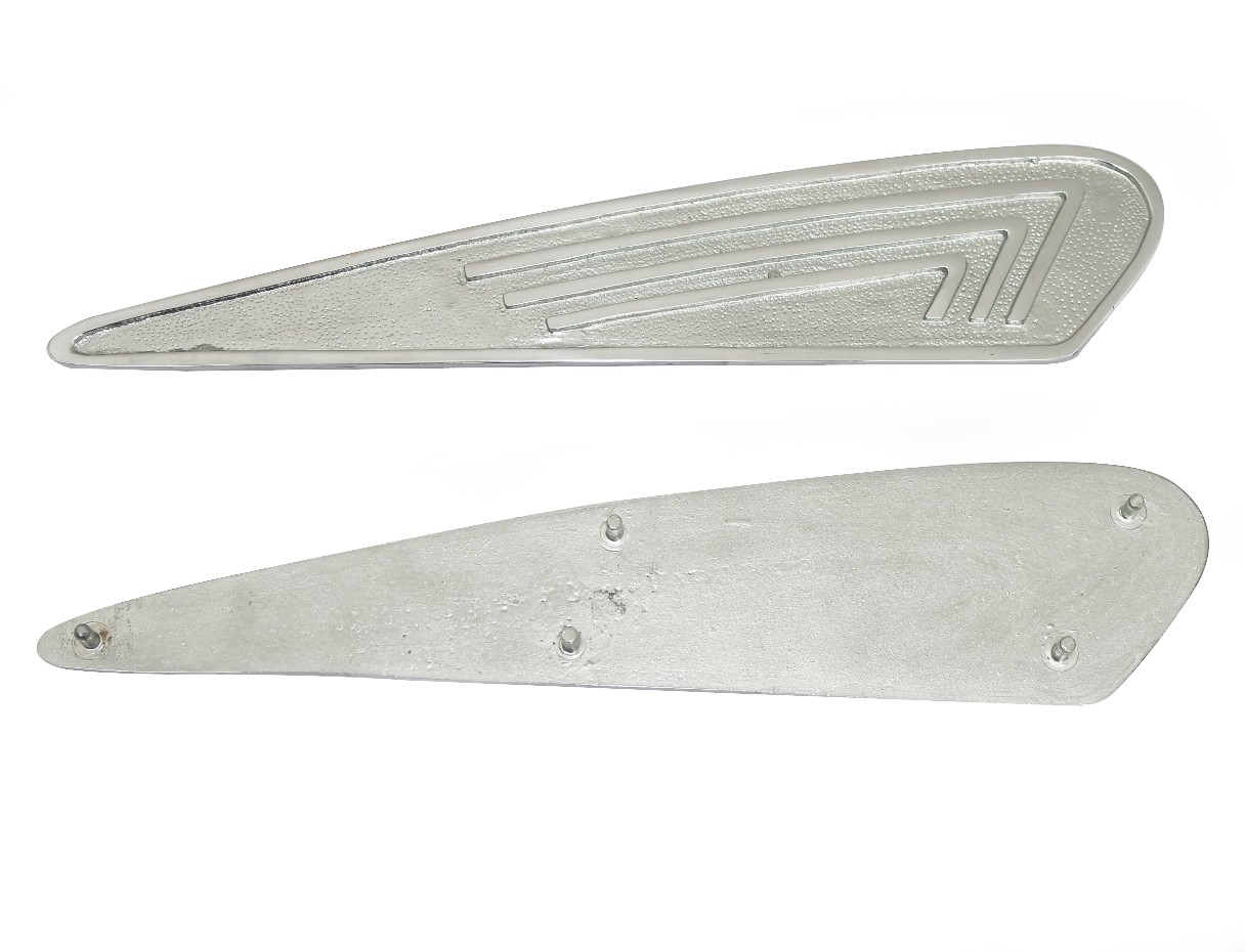 For Lambretta Lamby LI 125 150 Side Panel Embellisher Badge Monogram Set