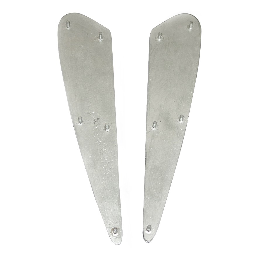 For Lambretta Lamby LI 125 150 Side Panel Embellisher Badge Monogram Set