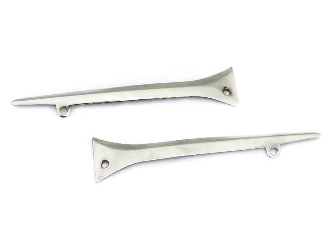 For Triumph Pre Unit Headlamp Nacelle Flashes Pair 97-0623 97-0624